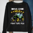 Farmer's Nur Ein Held Fahrt Auf S Feld German Language Sweatshirt Geschenke für alte Frauen