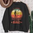 My Favorite Gymnast Calls Me Bro Gymnastics Brother Sweatshirt Gifts for Old Women