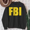 Fbi Federal Bureau Of Investigation Logo Sweatshirt Geschenke für alte Frauen