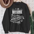 I Am Fearfully And Wonderfully Made Christian Sweatshirt Gifts for Old Women