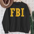Federal Bureau Of Investigation Fbi Costume Logo Sweatshirt Gifts for Old Women