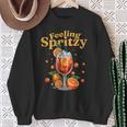 Feeling Spritzy Prost Auf Den Spritzigen Genuss Sweatshirt Geschenke für alte Frauen