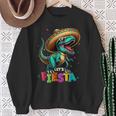 Lets Fiesta DinosaurRex Cinco De Mayo Mexican Party Sweatshirt Gifts for Old Women