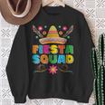 Fiesta Squad Cinco De Mayo Family Matching Mexican Sombrero Sweatshirt Gifts for Old Women