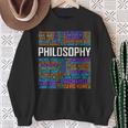 Filosofía Palabras Amante Regalo Filósofo Amor Regalos Camisa de entrenamiento Regalos para ancianas