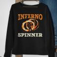Fire Poi Spinning Street Performance Fire Spinner Sweatshirt Gifts for Old Women