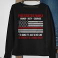 Firefighter Family Sweatshirt Gifts for Old Women