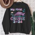 My First Cruise 2024 Matching Family Cruise Sweatshirt Gifts for Old Women