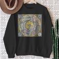 Flat Earth Antique Map Sweatshirt Geschenke für alte Frauen