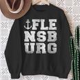 Flensburger Förde Flensburg Anchor Sweatshirt Geschenke für alte Frauen