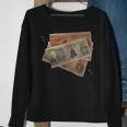 Food Stamp Gangster Foodstamps Graffiti 90S Sweatshirt Gifts for Old Women