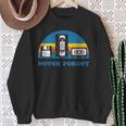 Never Forget Nostalgia Vintage Retro Sweatshirt Geschenke für alte Frauen