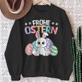 Frohe Ostern Bunny Easter Bunny Sweatshirt Geschenke für alte Frauen