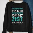 31St Birthday 31 Years Old Party Sweatshirt Gifts for Old Women
