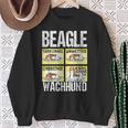 Beagle Dog Beagle Guard Dog Sweatshirt Geschenke für alte Frauen