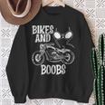 Bikes And Boobs Chopper Rider Boob Lover Chopper Sweatshirt Gifts for Old Women