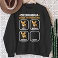 Chihuahua Guide To Training Dog Owner Chihuahua Sweatshirt Gifts for Old Women