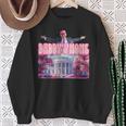 Daddy's Home Trump Pink 2024 Take America Back 2024 Sweatshirt Gifts for Old Women
