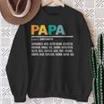 Definition Papa Besterater Der Welt S Sweatshirt Geschenke für alte Frauen