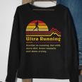 Definition Ultrarunning Ultra Trail Runner Sweatshirt Gifts for Old Women