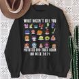 What Doesn't Kill You Mutates Biology Lab Week 2024 Sweatshirt Gifts for Old Women