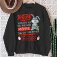 With Easter Bunny Zu Ostern Das Ich Für Immer Dir Gehörre Sweatshirt Geschenke für alte Frauen