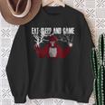 Eat Sleep Gorilla Decorations Monke Tag Vr Game Sweatshirt Gifts for Old Women