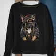 French Bulldog Frenchie Rap Hip Hop R&B Sweatshirt Gifts for Old Women