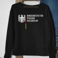 German Federal Institute For Pfuschen Of Any Kind Black Sweatshirt Geschenke für alte Frauen