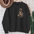 German Shepherd In Your Pocket For Alsatian Lovers Sweatshirt Gifts for Old Women