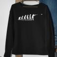 Human Sporting Clays Evolution Player Pigeon Shooter Sweatshirt Gifts for Old Women
