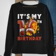 It's My 10Th Birthday 10 Years Old Football Ball Boys Sweatshirt Gifts for Old Women