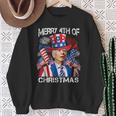 Joe Biden Merry 4Th Of Christmas 4Th Of July Firework Sweatshirt Gifts for Old Women