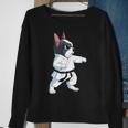 Karate French Bulldog Frenchie Sweatshirt Gifts for Old Women