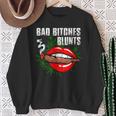 Marijuana Weed 420 Weed Sexy Lips Cannabis Marijuana Sweatshirt Gifts for Old Women