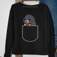 Mole In Chest Pocket Mole Pocket Sweatshirt Gifts for Old Women