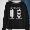 Plumber Hot Water Heater Plumbing Dad Joke Sweatshirt Gifts for Old Women