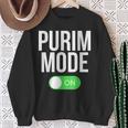 Purim Mode On Purim Festival Costume Sweatshirt Gifts for Old Women