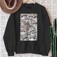Raccoon Face Cute Pet Forest Animal Sweatshirt Gifts for Old Women