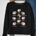 Sheep Unschaf Word Game Sheep Herd Long-Sleeved Sweatshirt Geschenke für alte Frauen