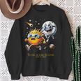 Total Solar Eclipse April 8 2024 Solar Eclipse Sweatshirt Gifts for Old Women