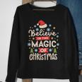 Vintage Believe In The Magic Of Christmas Sweatshirt Gifts for Old Women