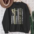 Future Lineman American Flag Electric Cable 4Th Of July Sweatshirt Gifts for Old Women