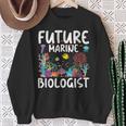 Future Marine Biologist Cute Costume Kid Child Adult Sweatshirt Gifts for Old Women