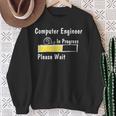 Futuro Ingeniero Informático En Progreso Ingeniería Informática Manga Larga Camisa de entrenamiento Regalos para ancianas