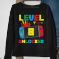 Gamer It's My 8Th Birthday Level 8 Unlocked Video Gaming Sweatshirt Gifts for Old Women