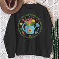 And Into The Garden I Go Plantaholic Gardener Sign Gardening Sweatshirt Gifts for Old Women