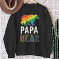 Gay Papa Bear Proud Dad Lgbtq Parent Lgbt Father Sweatshirt Gifts for Old Women