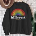 Gay Pride Hillcrest San Diego California Retro Vintage Sweatshirt Gifts for Old Women