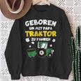 Geboren Um Mit Papa Traktor Zu Fahren Children's Jumper Sweatshirt Geschenke für alte Frauen